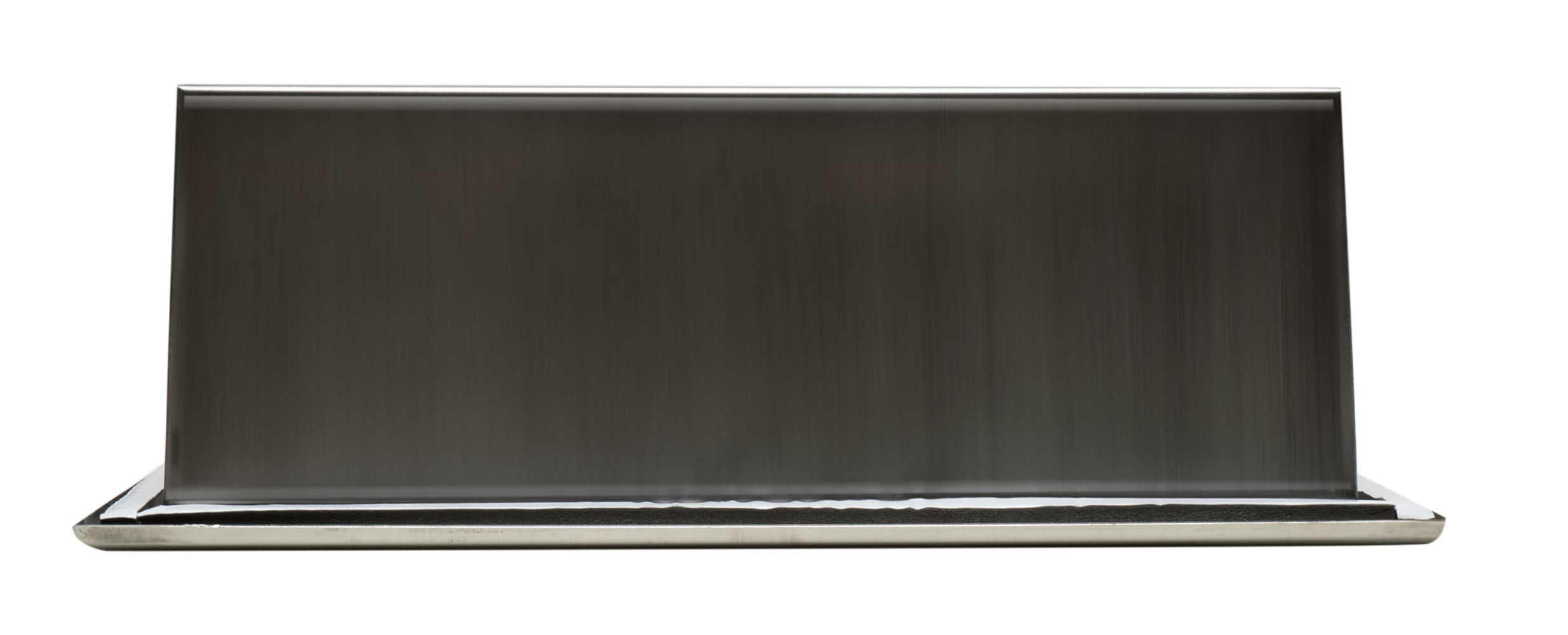 ALFI brand ABN1212-BSS 12 x 12 Brushed Stainless Steel Square Single Shelf Bath Shower Niche, 20 Gauge