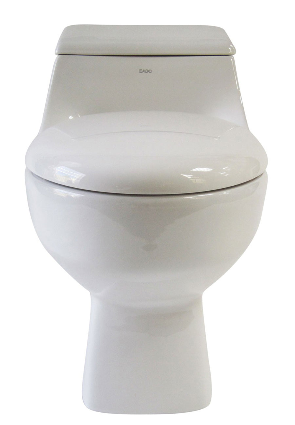 EAGO Plastic, White, R-108SEAT Replacement Soft Closing Toilet Seat for TB108
