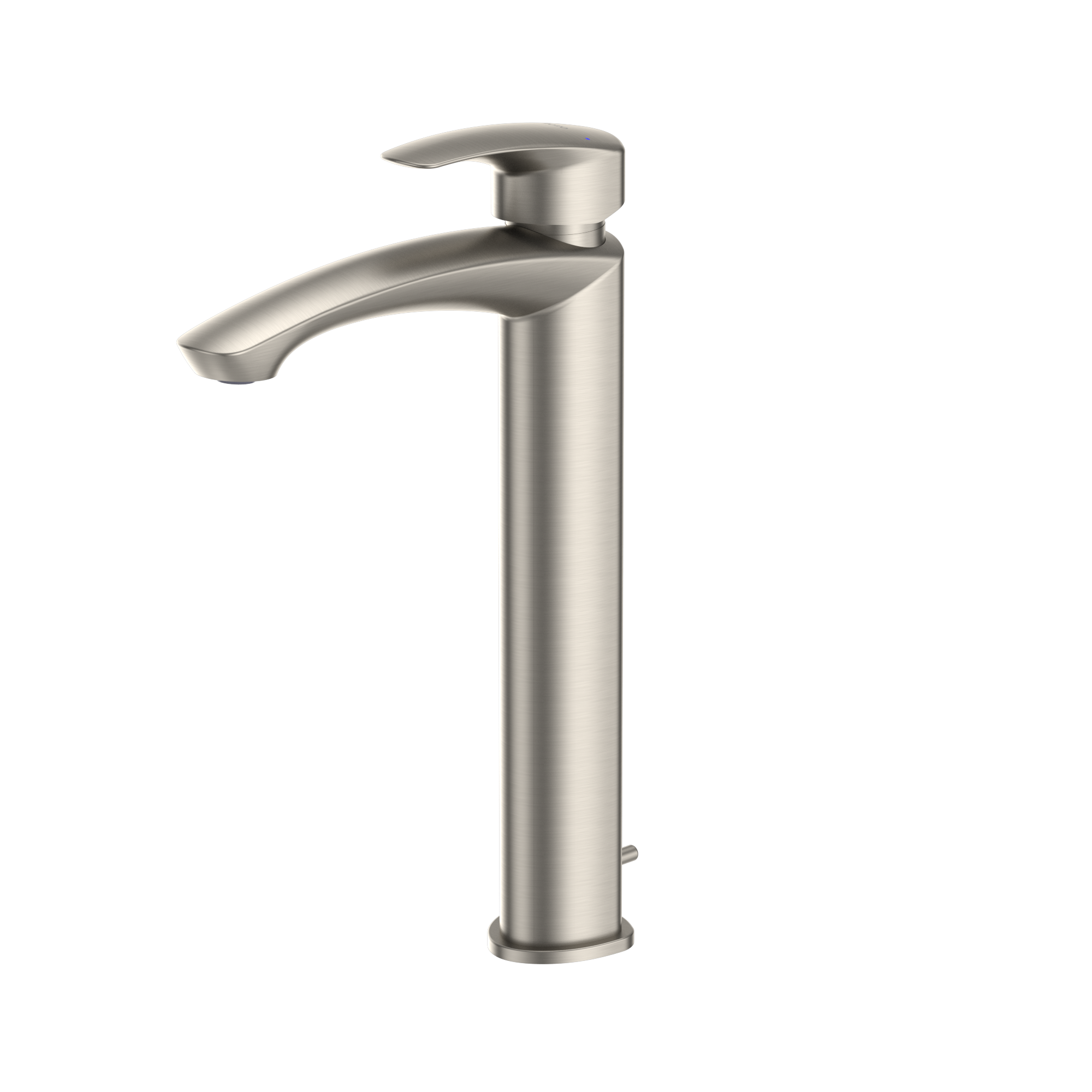 TOTO GM 1.2 GPM Single Handle Vessel Bathroom Sink Faucet with COMFORT GLIDE Technology, Brushed Nickel, Brass, TLG09305U#BN