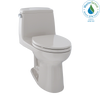 TOTO Eco UltraMax One-Piece Elongated 1.28 GPF ADA Compliant Toilet, Sedona Beige, Vitreous China, MS854114EL#12