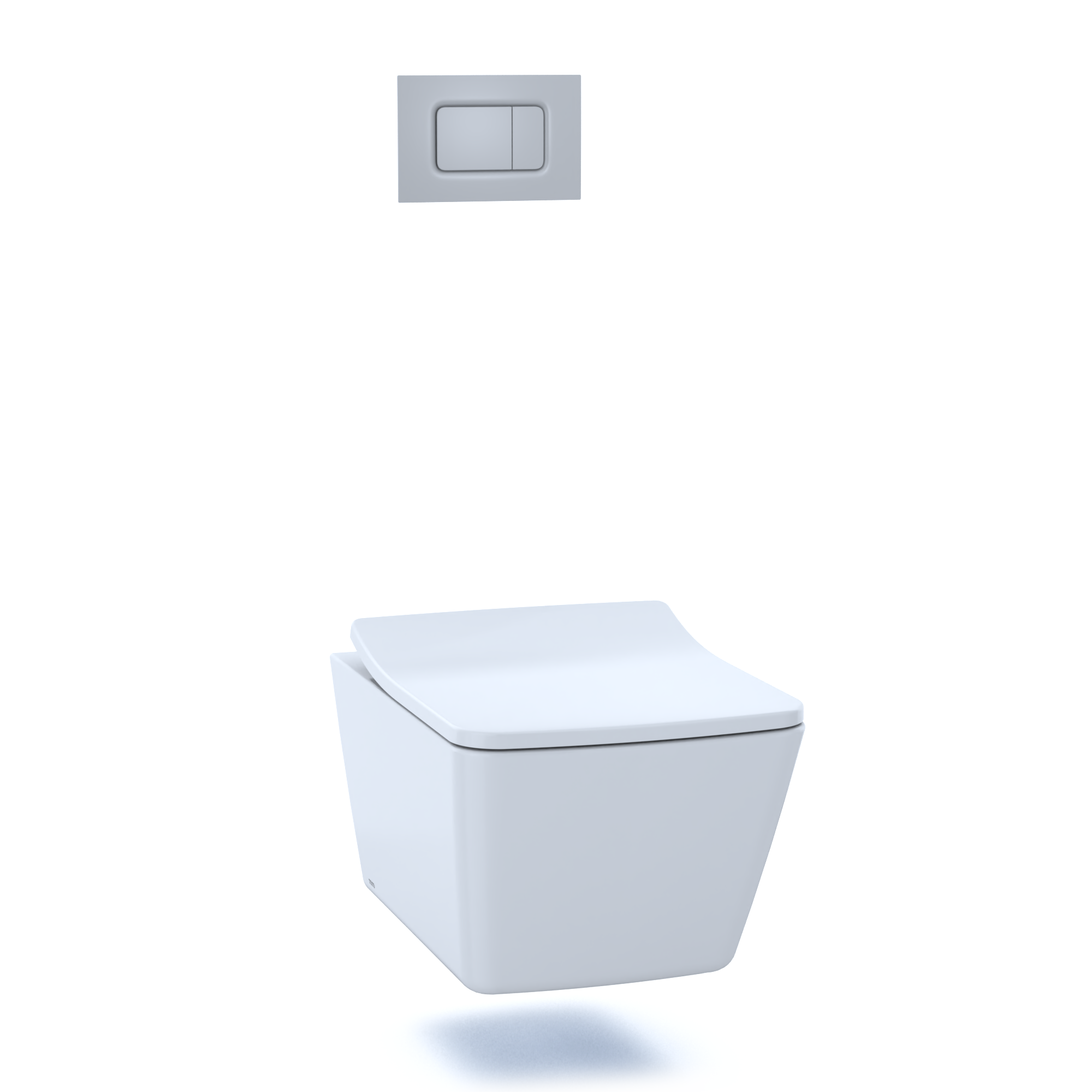 TOTO DuoFit In-Wall Toilet Tank with Dual-Max Dual-Flush 1.28 and 0.9 GPF System with Copper Supply, Steel|Plastic, WT172M