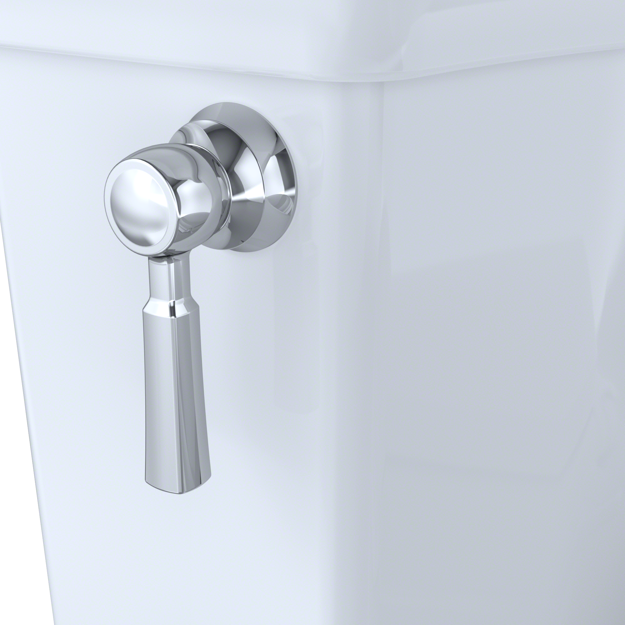 TOTO Promenade II 1G One-Piece Elongated 1.0 GPF Universal Height Toilet with CEFIONTECT, Cotton White, Vitreous China, MS814224CUFG#01