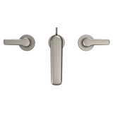 TOTO GS 1.2 GPM Two Handle Widespread Bathroom Sink Faucet, Brushed Nickel, Brass, TLG03201U#BN