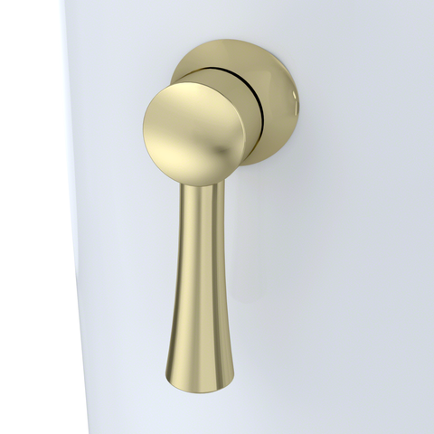 Toto TRIP LEVER, POLISHED BRASS For NEXUS TOILET, THU164#PB