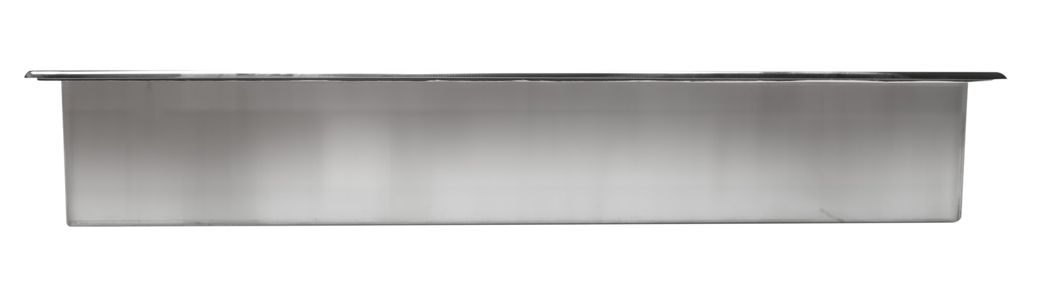 Alternative View of ALFI brand ABN2412-PSS 24 x 12 Polished Stainless Steel Horizontal Single Shelf Bath Shower Niche, 20 Gauge