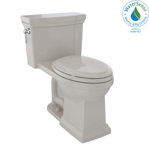 Alternate Image for TOTO Promenade II 1G One-Piece Elongated 1.0 GPF Universal Height Toilet with CEFIONTECT, Bone, Vitreous China, MS814224CUFG#03