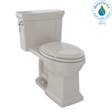 TOTO Promenade II 1G One-Piece Elongated 1.0 GPF Universal Height Toilet with CEFIONTECT, Bone, Vitreous China, MS814224CUFG#03