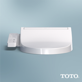 TOTO WASHLET KC2 Electronic Bidet Toilet Seat with Heated Seat and SoftClose Lid, Elongated, Cotton White, Plastic, SW3024#01