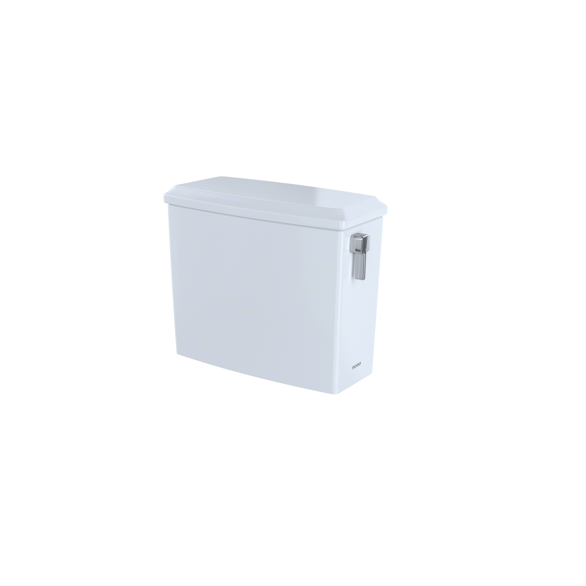 TOTO Connelly Dual-Max, Dual Flush 1.28 and 0.9 GPF Toilet Tank with Right-Hand Trip Lever, Cotton White, Vitreous China, ST494MR#01
