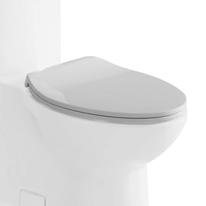 Alternate Image for EAGO Plastic, White, R-364SEAT Replacement Soft Closing Toilet Seat for TB364