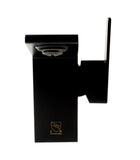 ALFI brand 1.2 GPM Lever Straight Spout Bathroom Faucet, Modern, Black Matte, AB1470-BM