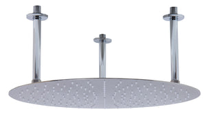 Alternate Image for ALFI brand RAIN20R-BSS 20" Round Brushed Solid Stainless Steel Ultra Thin Rain Shower Head