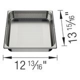 Blanco Inteos Colander - Large, Stainless Steel, 443338