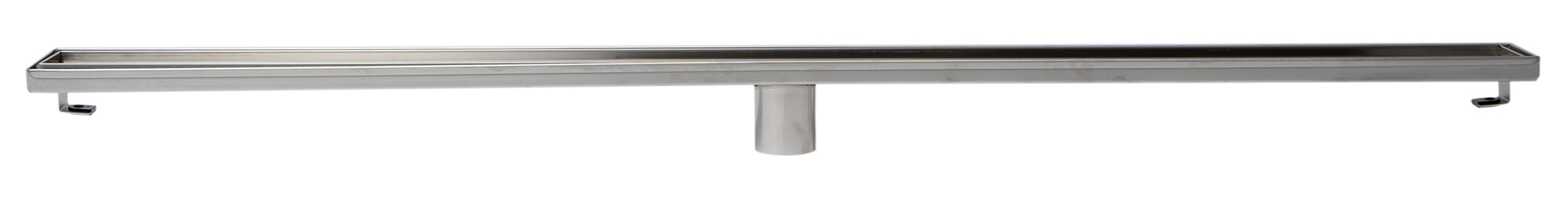 ALFI brand ABLD47A 47" Stainless Steel Linear Shower Drain with No Cover, Grey