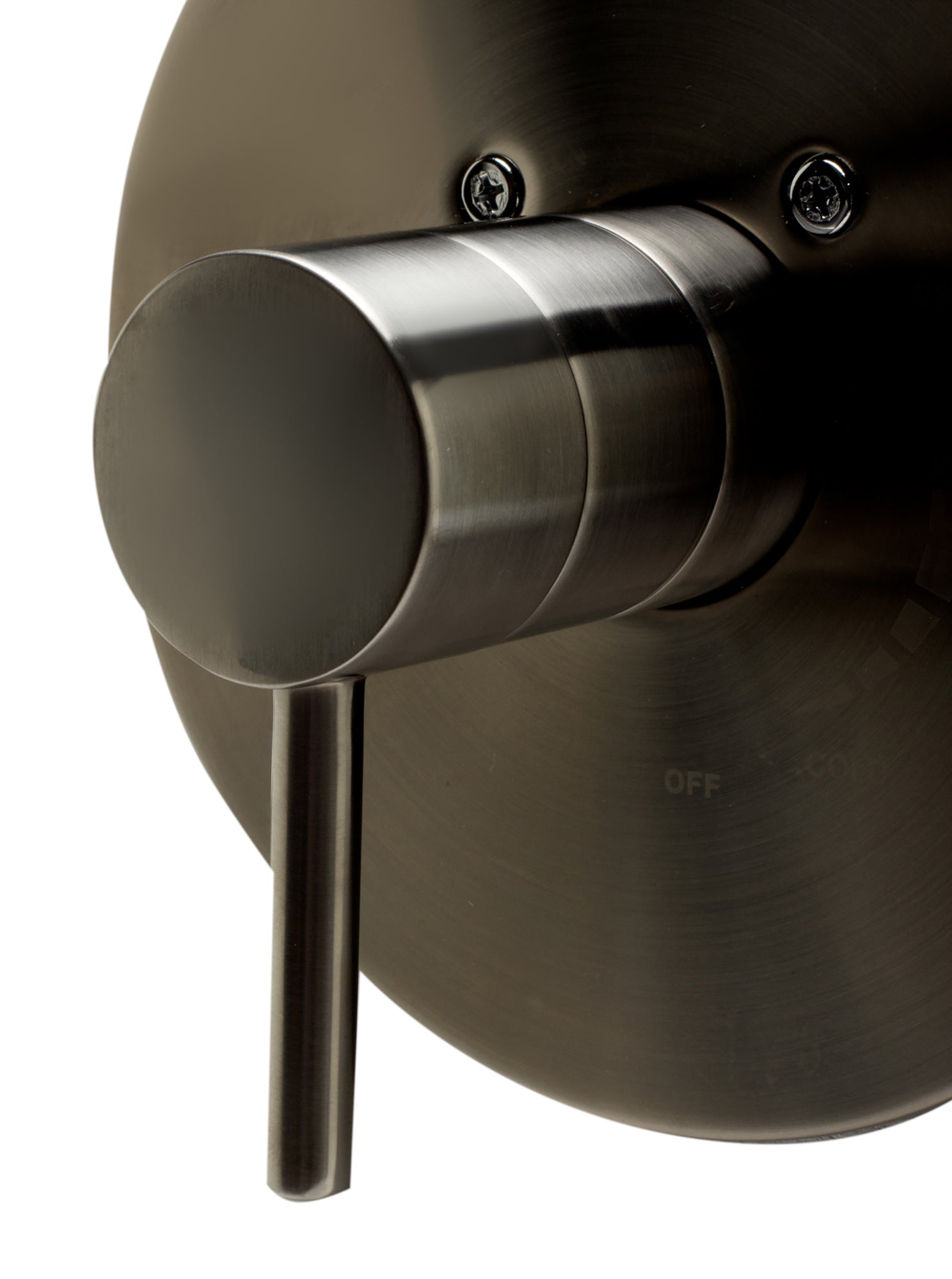 ALFI brand AB1601-BN Brushed Nickel Pressure Balanced Round Shower Mixer, Brass