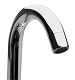 ALFI brand Brass, AB2534-PC Polished Chrome Single Lever Floor Mounted Tub Filler Mixer w Hand Held Shower Head