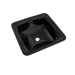 Alternate Image for TOTO Connelly Square Undermount Bathroom Sink, Ebony, Vitreous China, LT491#51