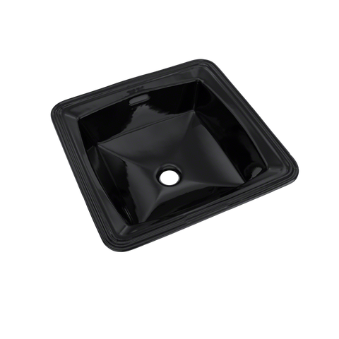 TOTO Connelly Square Undermount Bathroom Sink, Ebony, Vitreous China, LT491#51