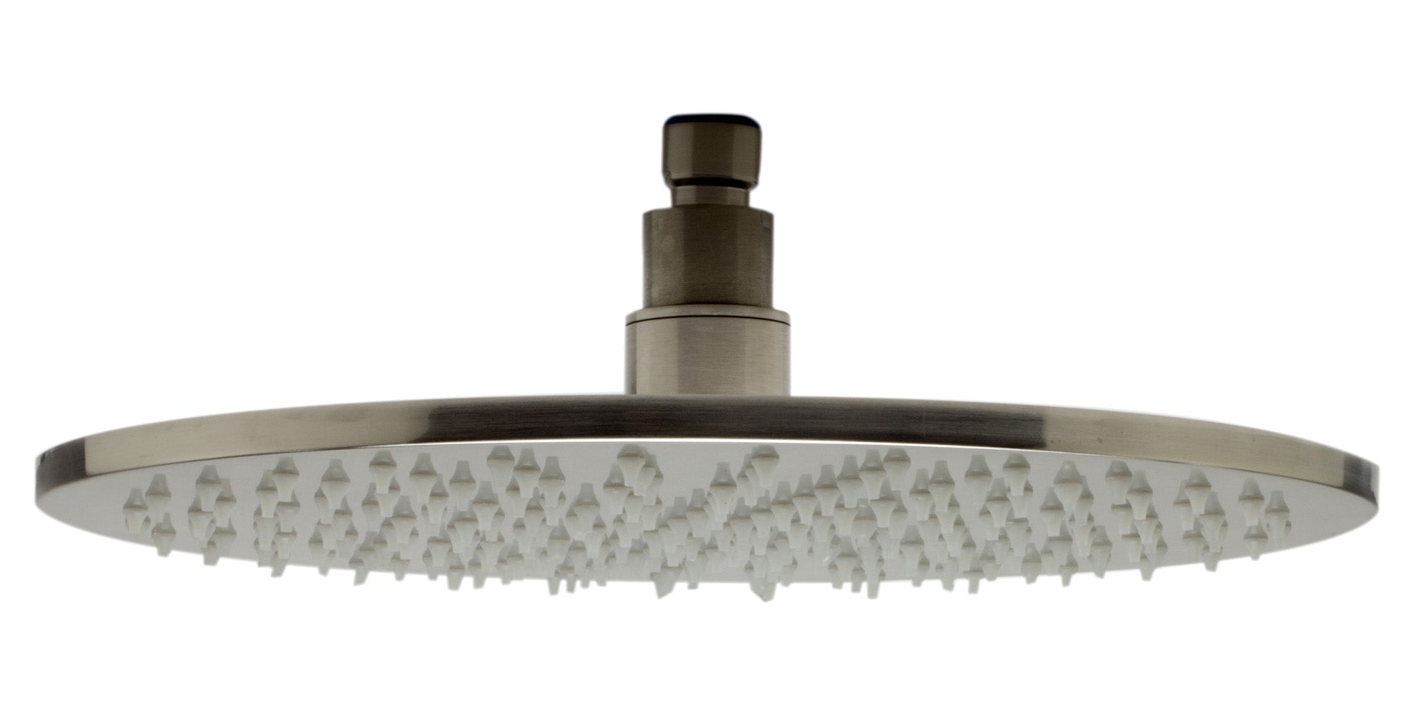 ALFI brand LED12R-BN Brushed Nickel 12" Round Multi Color LED Rain Shower Head, Brass