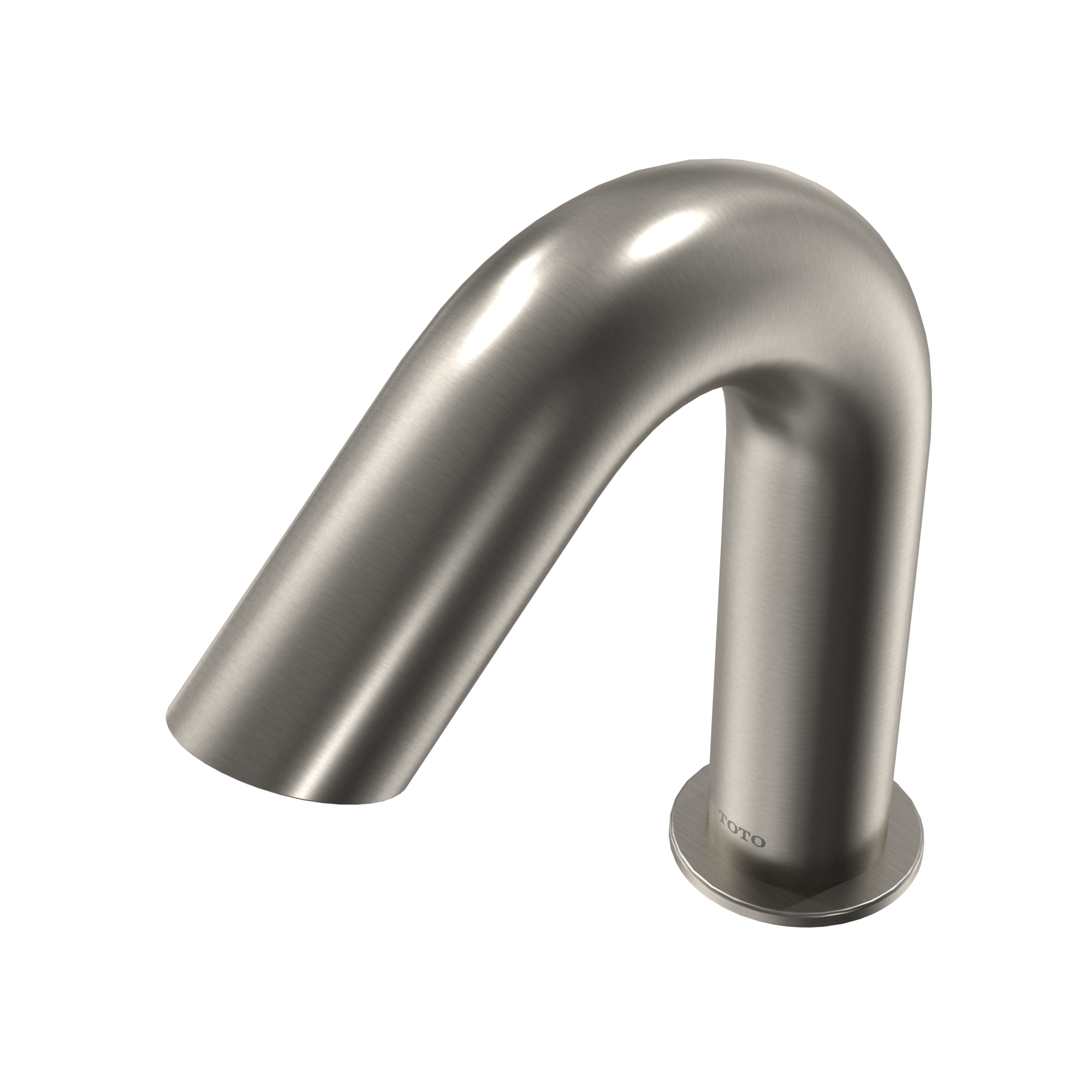 TOTO Standard R ECOPOWER or AC 0.5 GPM Touchless Bathroom Faucet Spout, 10 Second On-Demand Flow, Brushed Nickel, Brass, TLE28002U1#BN