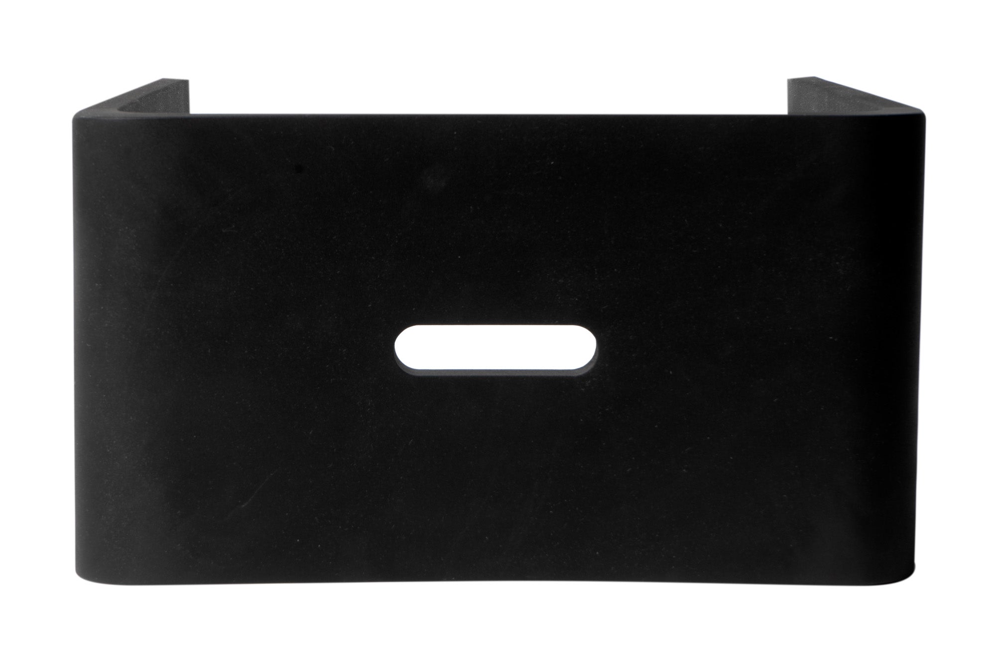 ALFI brand ABST88BM Black Matte Solid Surface Resin Bathroom / Shower Stool