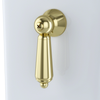 TOTO Trip Lever (Side Mount), Polished Brass for Carrollton, Dartmouth, Promenade, Whitney Toilet Tank, THU141#PB