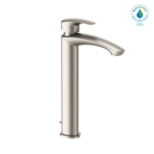 Alternate Image for TOTO GM 1.2 GPM Single Handle Vessel Bathroom Sink Faucet with COMFORT GLIDE Technology, Brushed Nickel, Brass, TLG09305U#BN