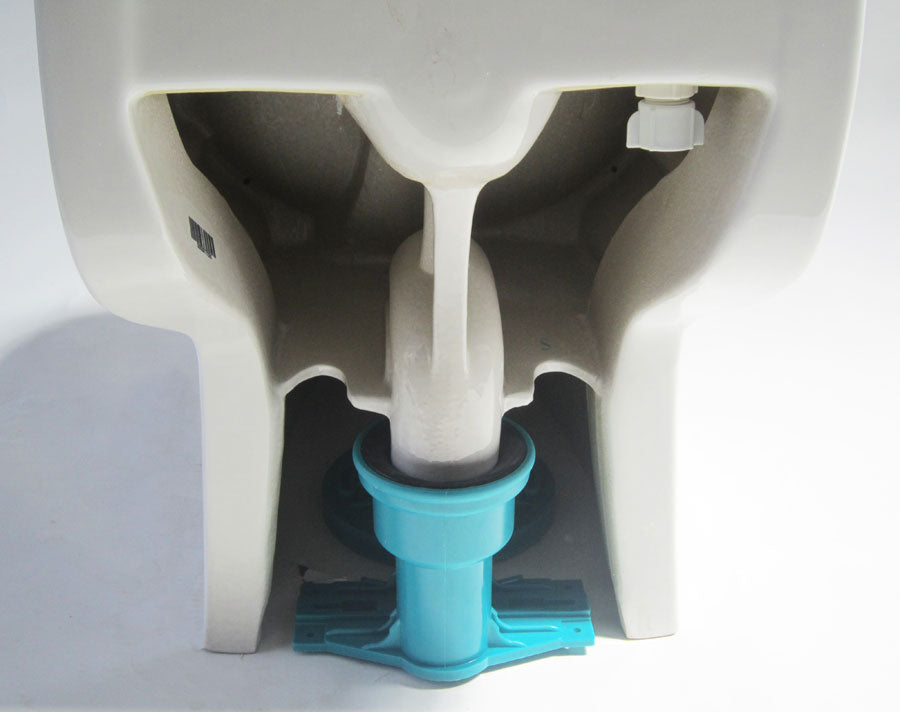 EAGO Porcelain, White, TB351 Dual Flush One Piece Eco-Friendly High-Efficiency Low Flush Ceramic Toilet