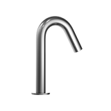 TOTO Helix AC Powered 0.35 GPM Touchless Bathroom Faucet with Thermostatic Mixing Valve, 20 Second On-Demand Flow, Polished Chrome, Brass, T26S32AT#CP