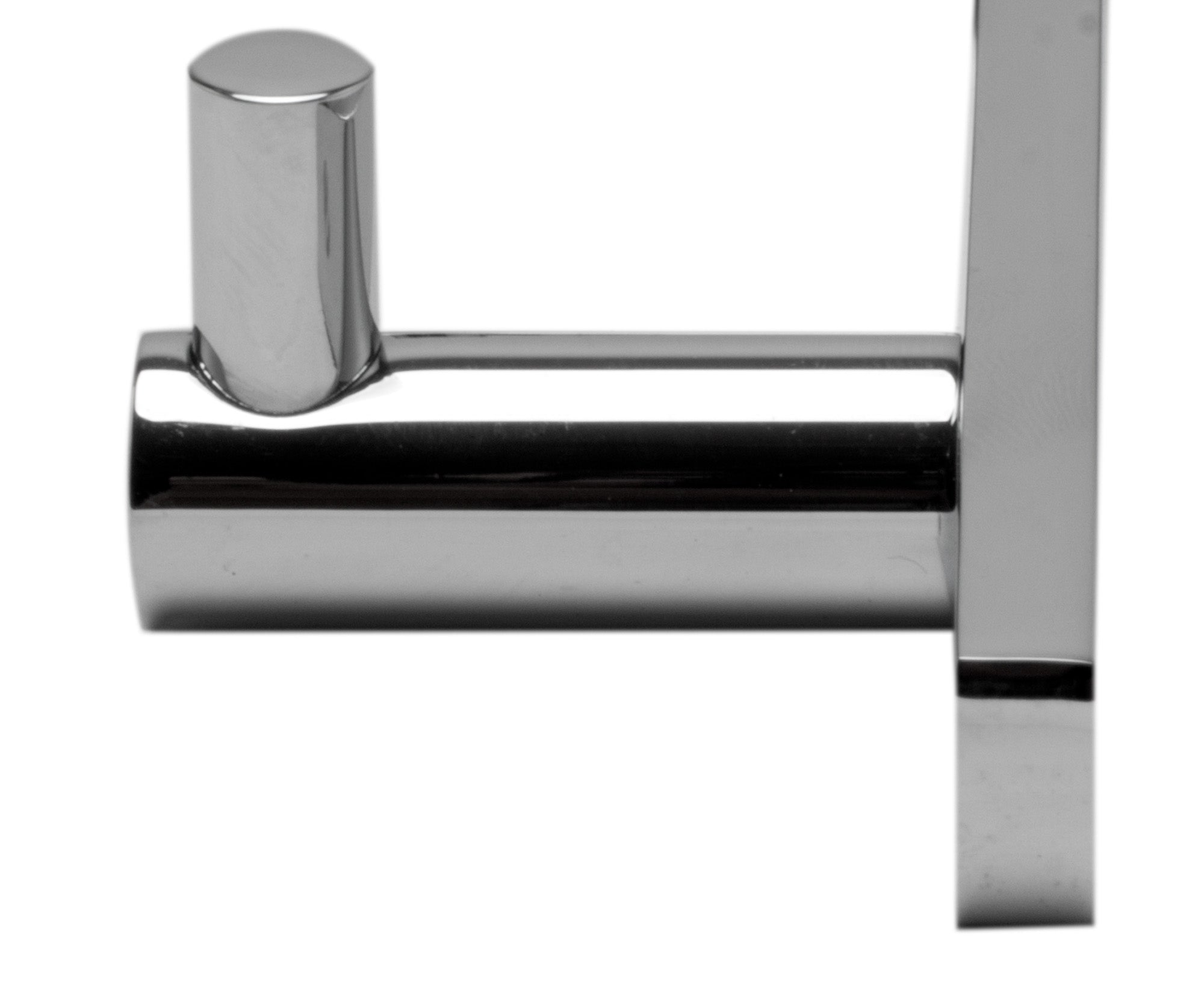 ALFI brand AB9528 Polished Chrome Wall Mounted 4 Prong Robe / Towel Hook Bathroom Accessory, Brass, AB9528-PC