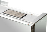 ALFI brand ABMC2630BT 26" x 30" Double Door LED Light Bluetooth Medicine Cabinet, Aluminum, Gray
