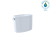 TOTO Drake II and Vespin II, 1.28 GPF Toilet Tank with WASHLET+ Auto Flush Compatibility, Cotton White, Vitreous China, ST454EA#01