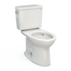 TOTO Drake Two-Piece Elongated 1.6 GPF Universal Height TORNADO FLUSH Toilet with CEFIONTECT, Colonial White, Vitreous China, CST776CSFG#11