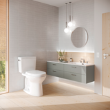 TOTO Drake Two-Piece Elongated 1.6 GPF TORNADO FLUSH Toilet with CEFIONTECT, Sedona Beige, Vitreous China, CST776CSG#12