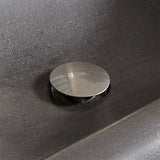 Native Trails 1.5" Dome Drain in Brushed Nickel, DR120-BN