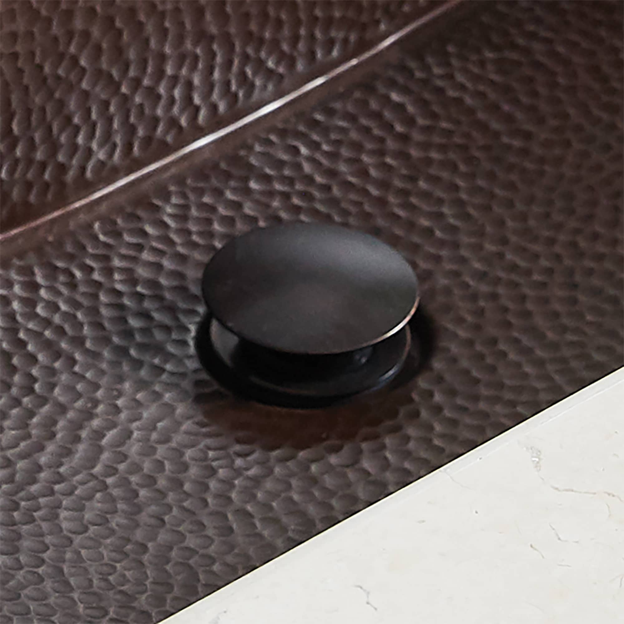 Native Trails 1.5" Dome Drain in Oil Rubbed Bronze, DR120-ORB