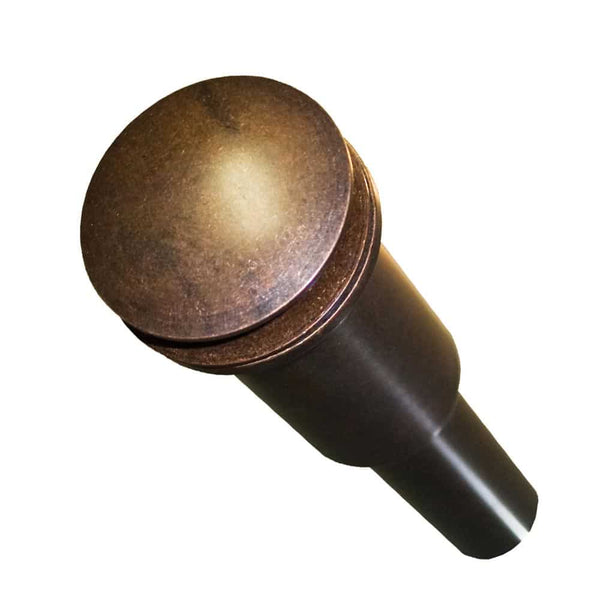Native Trails 1.5" Dome Drain in Weathered Copper, DR120-WC