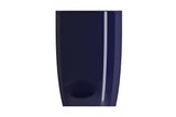 BOCCHI Etna 23" Palette Shaped Monoblock Pedestal Fireclay Bathroom Sink, Sapphire Blue, 1075-010-0125