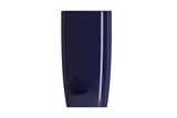 BOCCHI Etna 23" Palette Shaped Monoblock Pedestal Fireclay Bathroom Sink, Sapphire Blue, 1075-010-0125