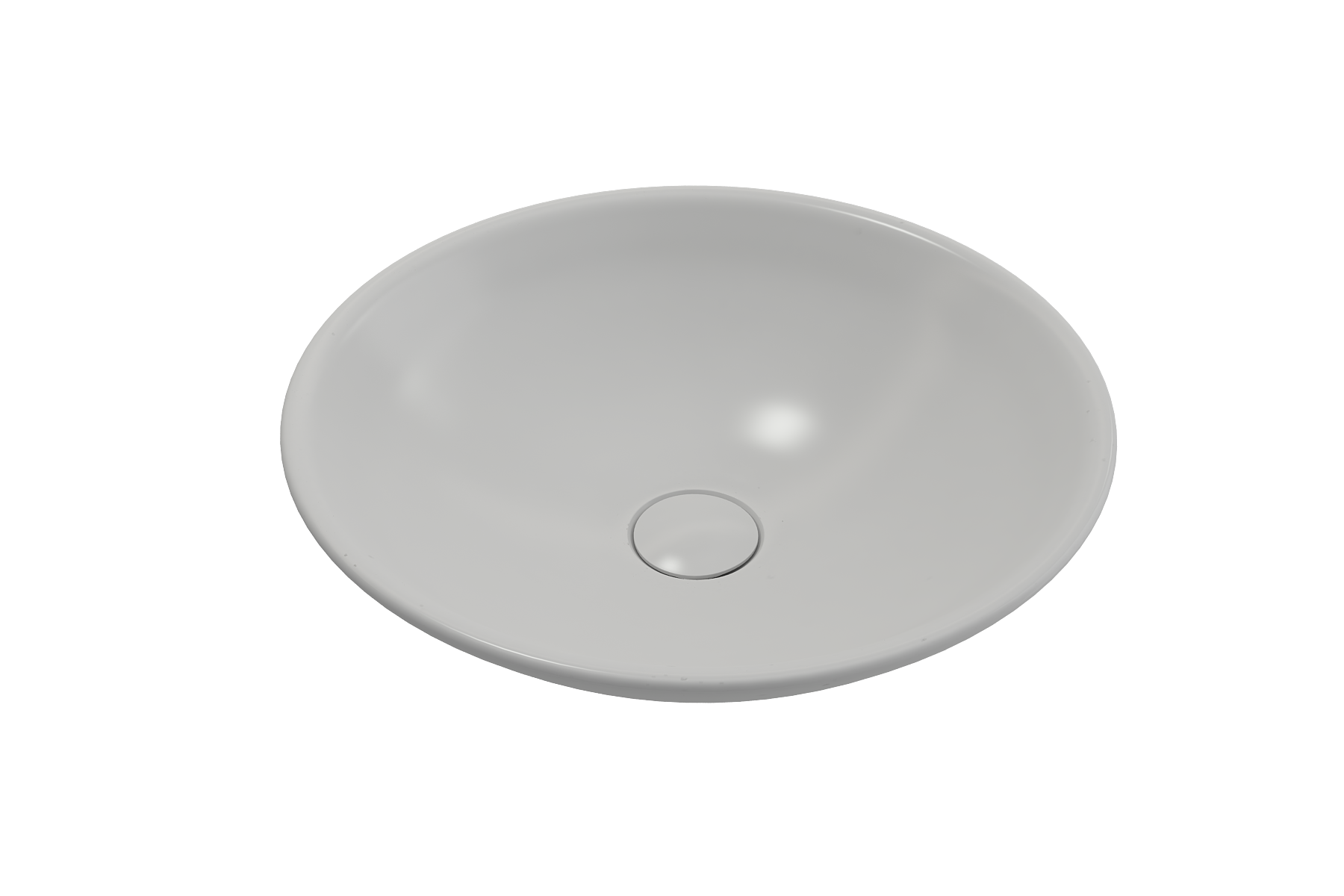 BOCCHI Venezia 16" Round Vessel Fireclay Bathroom Sink, Matte White, 1120-002-0125