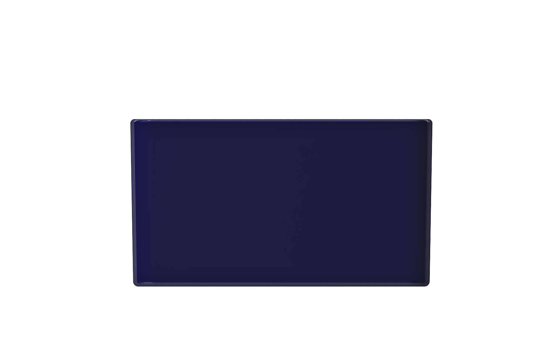 BOCCHI Classico 24" Fireclay Farmhouse Apron Single Bowl Kitchen Sink, Sapphire Blue, 1137-010-0120