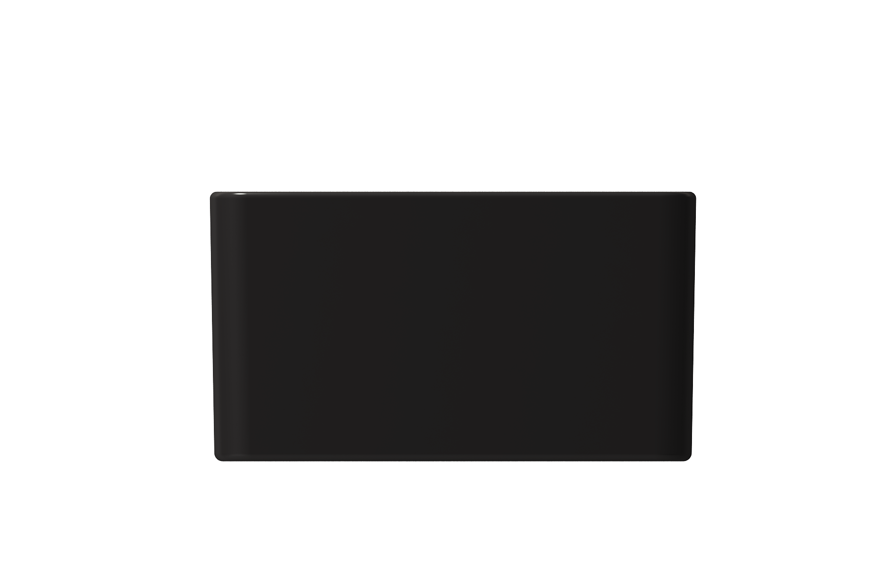 BOCCHI Classico 33" Fireclay Farmhouse Apron 50/50 Double Bowl Kitchen Sink, Matte Black, 1139-004-0120