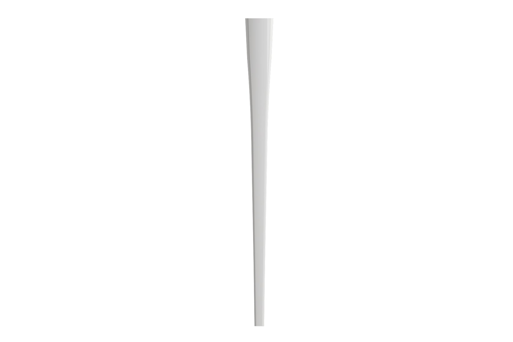 BOCCHI Lavita Console Leg Set Fireclay 31 in. in White, 1169-001-0320