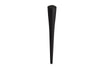 BOCCHI Lavita Console Leg Set Fireclay 31 in. in Matte Black, 1169-004-0320