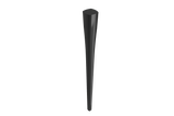 BOCCHI Lavita Console Leg Set Fireclay 31 in. in Black, 1169-005-0320