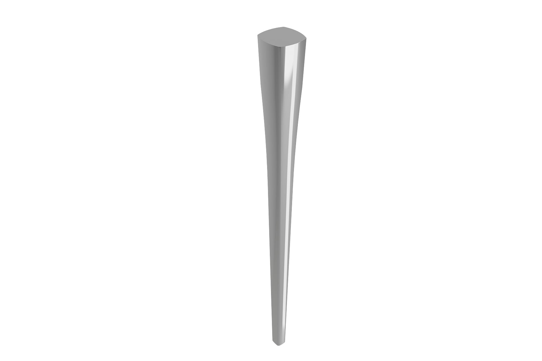 BOCCHI Lavita Console Leg Set Fireclay 31 in. in Platinum, 1169-401-0320
