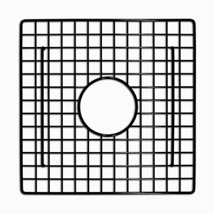 Alternate Image for Native Trails 12" Square Bottom Grid in Matte Black, GR934-MB