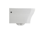 BOCCHI Firenze Wall-Hung Toilet Bowl in White, 1304-001-0129