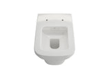 BOCCHI Firenze Wall-Hung Toilet Bowl in White, 1304-001-0129