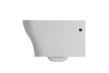 BOCCHI Firenze Wall-Hung Toilet Bowl in White, 1304-001-0129